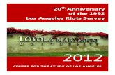 CSLA Riots Report - 20 Years Later