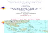 2-Cadastral Reform in Malaysia to Support Spatially Enabled Government HasanJamilTEhran24-26May2009