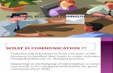 Informal Business Communication
