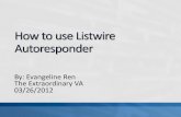 How to Use Listwire Autoresponder