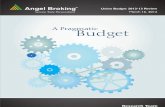 Budget 2012-13 Angel