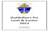 Lent & Easter Guidelines 2011