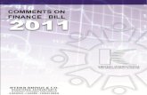 Comments on Finance Bill 2011-12