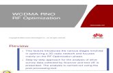 14 WCDMA RNO RF Optimization