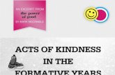 Kindness in the Formative Years: McCrindle Research