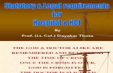 Laws on Hospital - Prof Dayakar Thota - Good