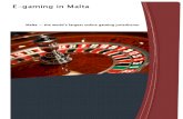 E-Gaming in Malta
