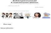 Interpersonal Communication 21
