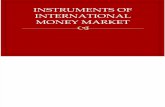 Instruments of International Money Market