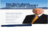 The Real Facts About Senator Orrin Hatch's Conservative Record