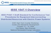 IEEE 1547 Parameters