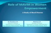 Role of MAVIM in Women Empowerment