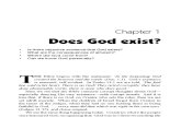 Chapter1 - Does God Exist
