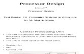 Unit 3rd Processor Design