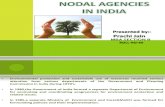Prachi Jain,Nodal Agencies