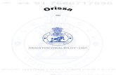 Orissa Industrial Policy 2007
