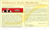 Abhyaas Law Bulletin - March 2012