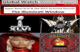 Super Bowl XLVI & the 2012 Grammy Awards - The Illuminati Window