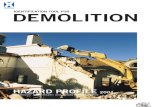 Identific Tool Demolition Hazard Profile 0985