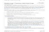 Creating Web Parts Page