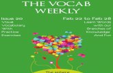 The Vocab Weekly_Issue 20