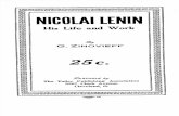 Zinoviev Nikolai Lenin His Life and Work 1918