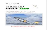 F-86E&F Flight Manual