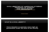Civil Liberties of American Citizens