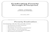 Eradicating Poverty Through Enterprise.karnani