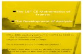 18th CE of Math Emetics