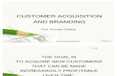 Internet Marketing - Customer Acquisition and Branding