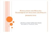 Population and Health- Session 10- Population Projection