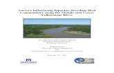 Yellowstone River: Factors Influencing Riparian Breeding Bird Communities