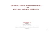 Operations Management in Retail Super Market