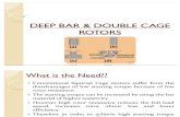 Deep Bar & Double Cage Rotors