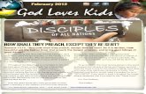 God Loves Kids February Newsletter 2012
