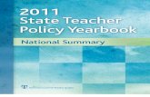 REPORT -- National Council on Teacher Quality