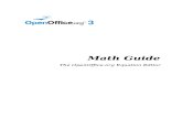 Open Office MathGuide3.3
