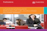 Undergraduate Teaching 2012 Handbook