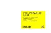 Amnesty International - Fiji Paradise Lost - April to July 2009
