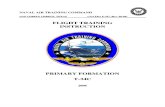 Flight Training Instruction Primary Formation T-34c