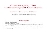 Nemanja Kaloper- Challenging the Cosmological Constant