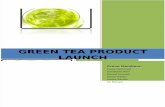 Green Tea Product Launch
