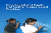 Mother Tongue and Gender Equity