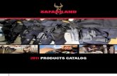 2011 Safari Land Duty Gear Catalog