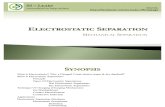 Lec#6 MS - Electrostatic Separation