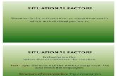 Situational Factors