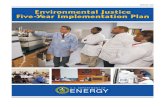 Environmental Justice Department of Energy Plan