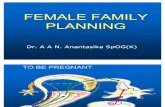 Hormonal Contraception : Female Family Planning