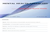 Mental Health Financing 21 12 11 Aro
